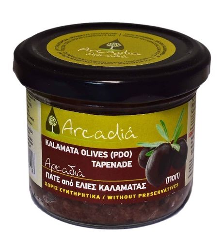 ORGANIC Kalamata olive paste pure Arcadiá | 100 g
