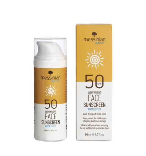 Sonnencreme fürs Gesicht - mattierend - LSF 50 | 50 ml